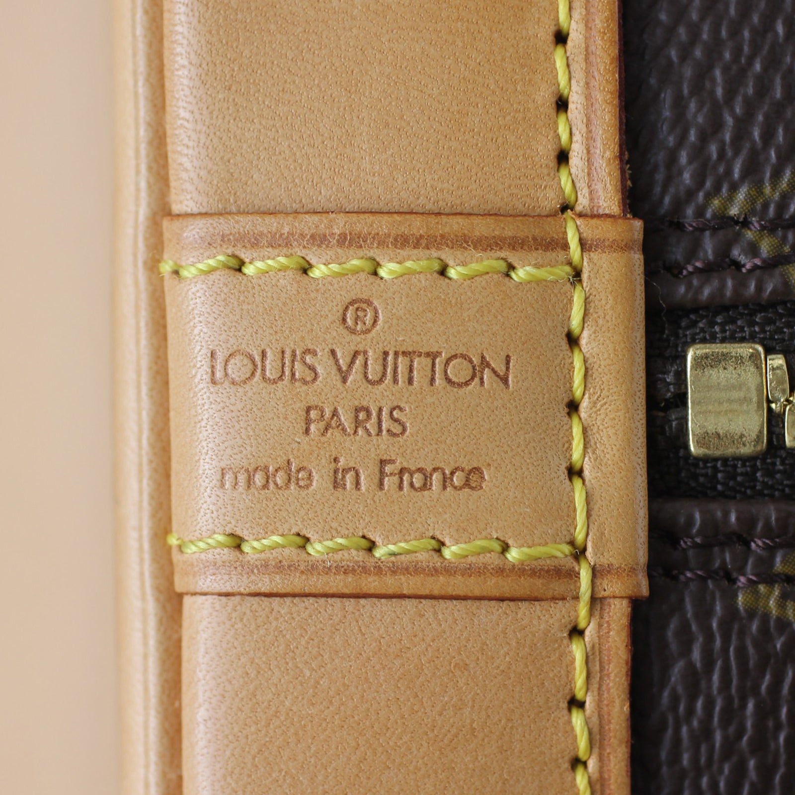 Louis Vuitton Alma PM Monogram Stamp