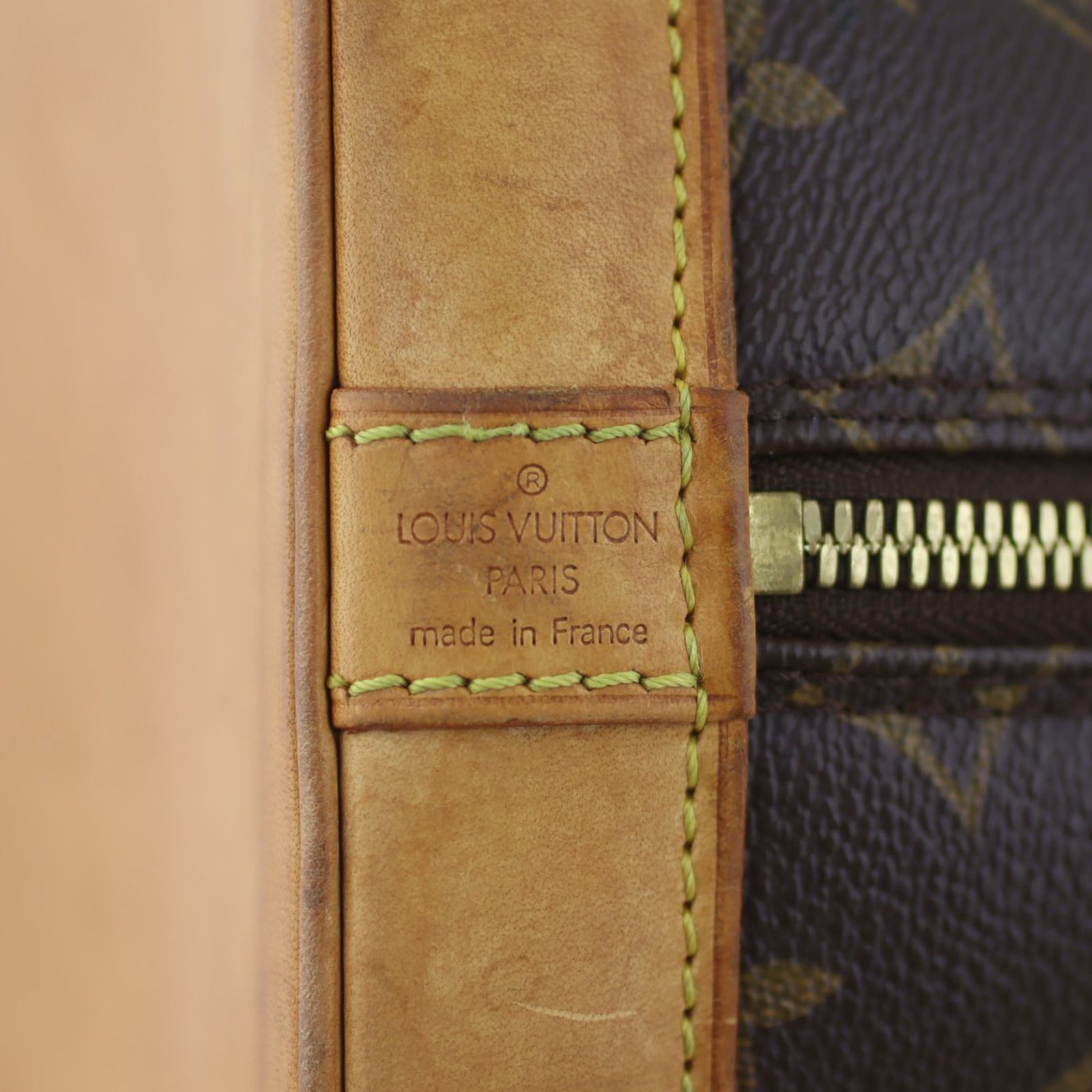 Louis Vuitton Alma PM Monogram Stamp