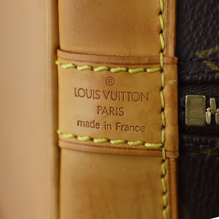 Louis Vuitton Alma PM Monogram Stamp