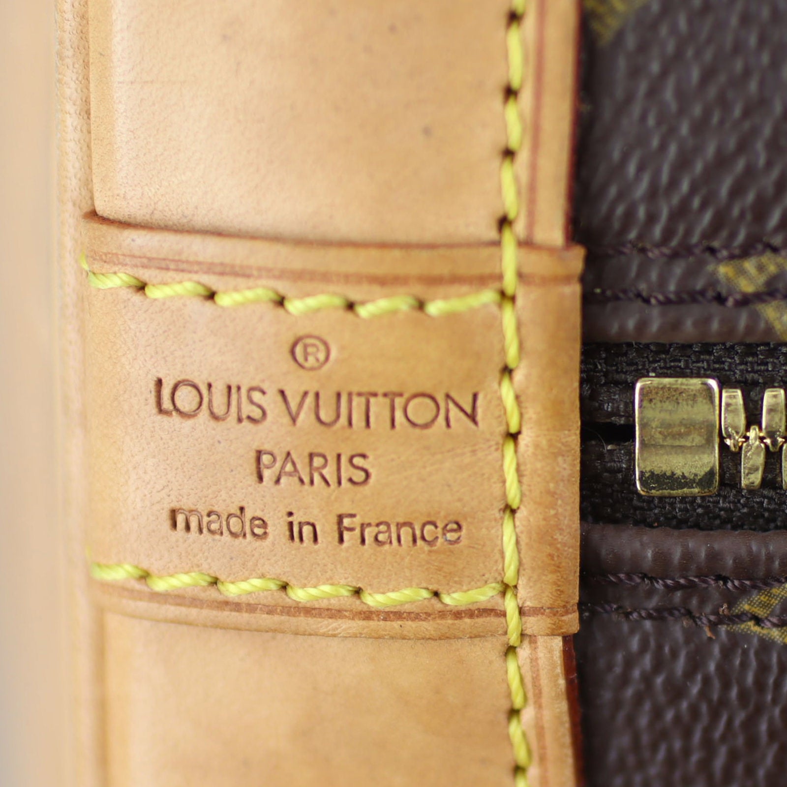 Louis Vuitton Alma PM Monogram Stamp