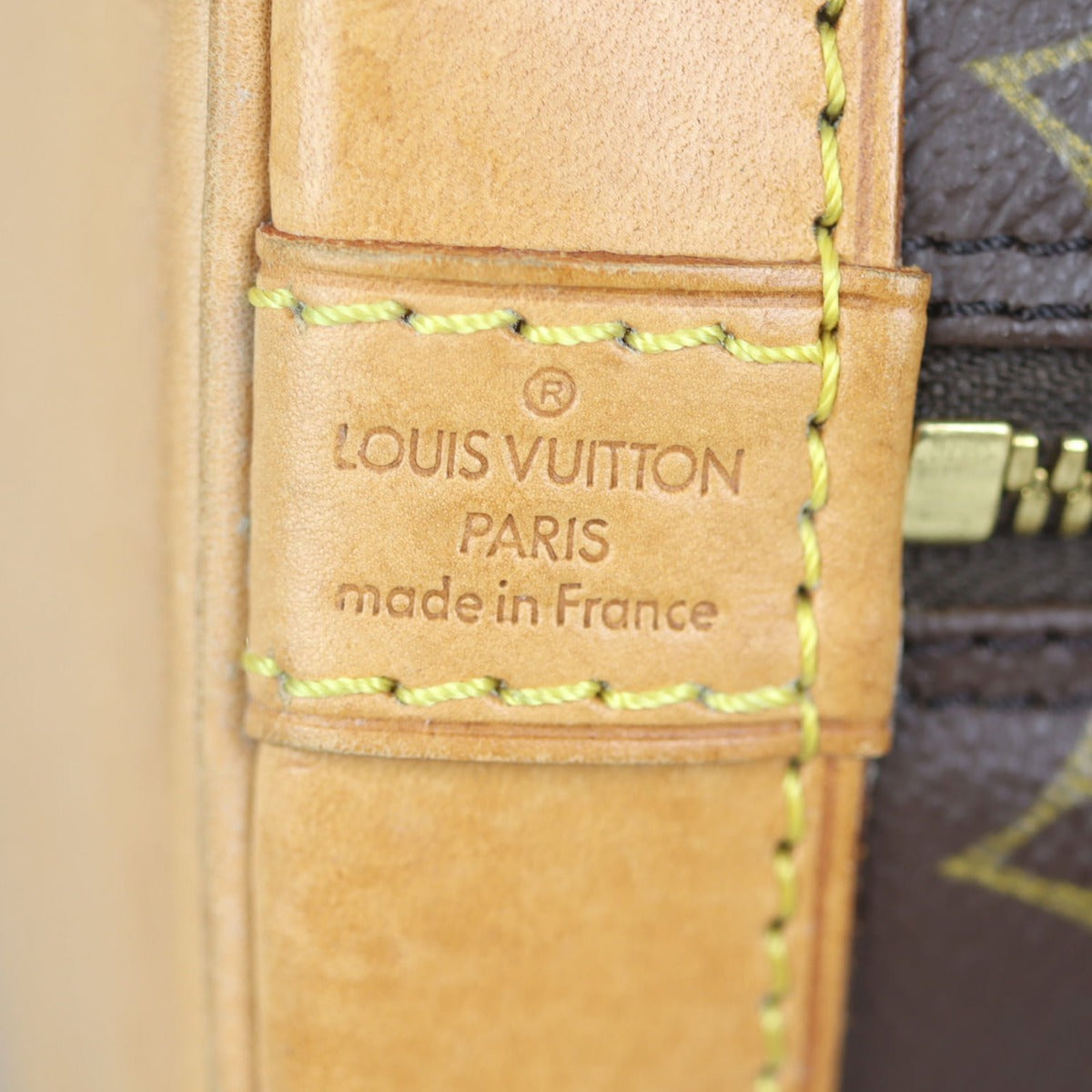 Louis Vuitton Alma PM Monogram Stamp