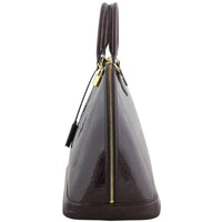 Louis Vuitton Alma GM Monogram Vernis Left