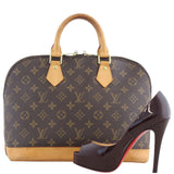 Louis Vuitton Alma PM Monogram Scale