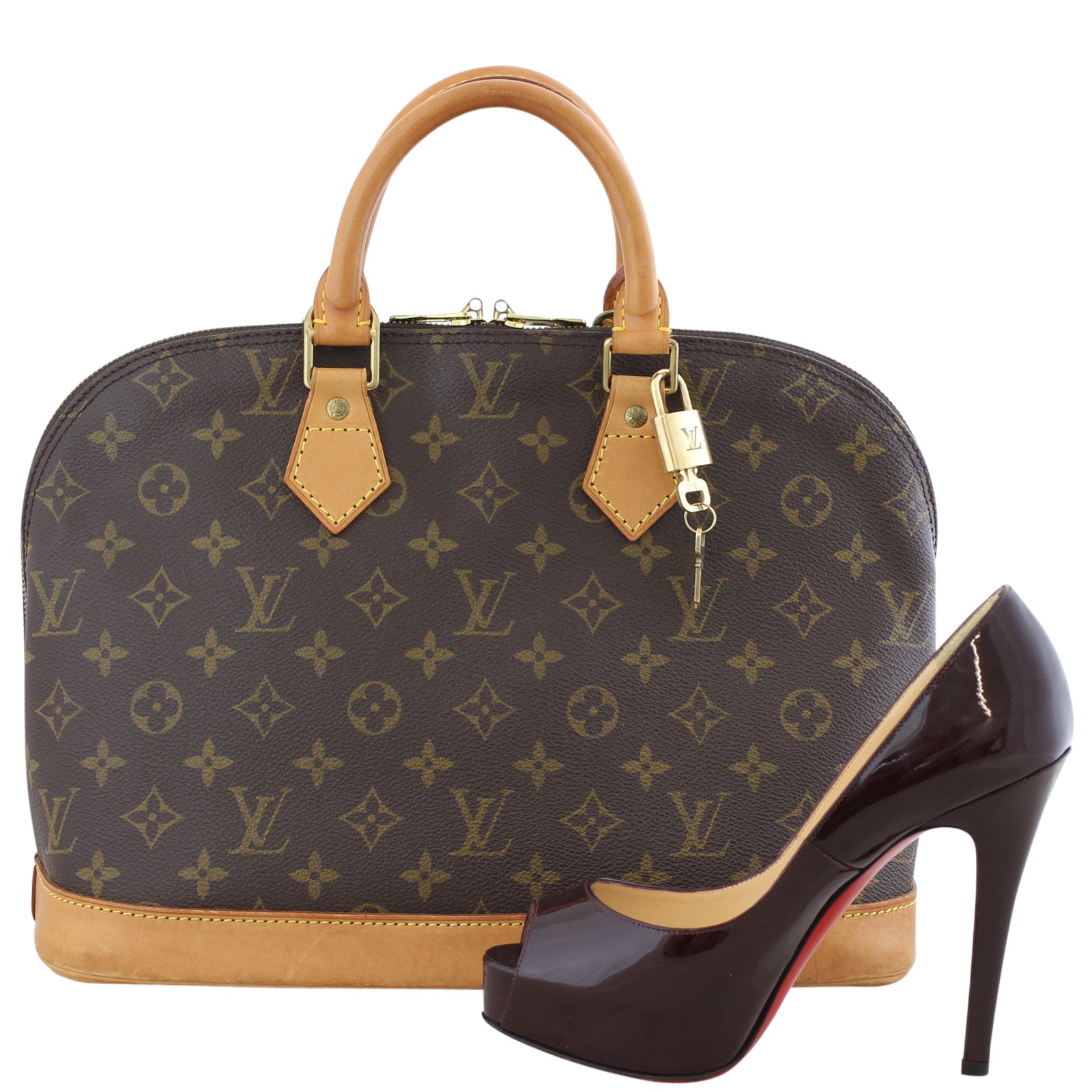 Louis Vuitton Alma PM Monogram Scale