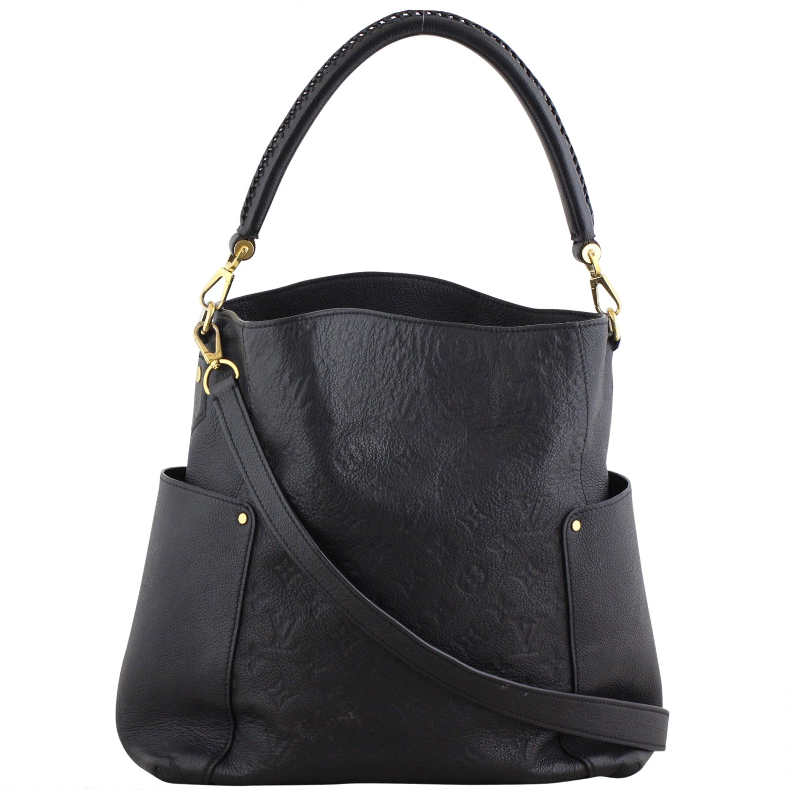 Louis Vuitton Bagatelle Monogram Empreinte Front Strap