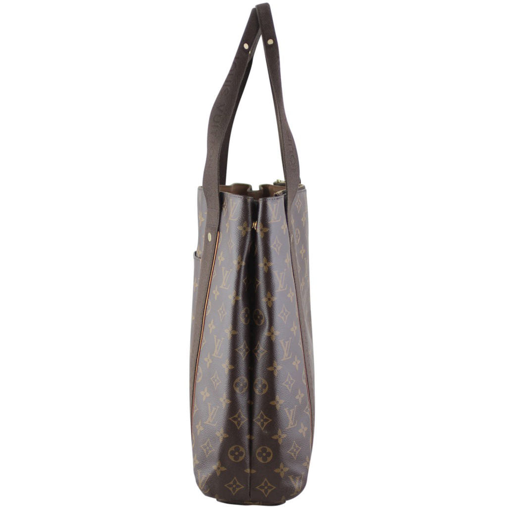 Louis Vuitton Beaubourg Tote Monogram side