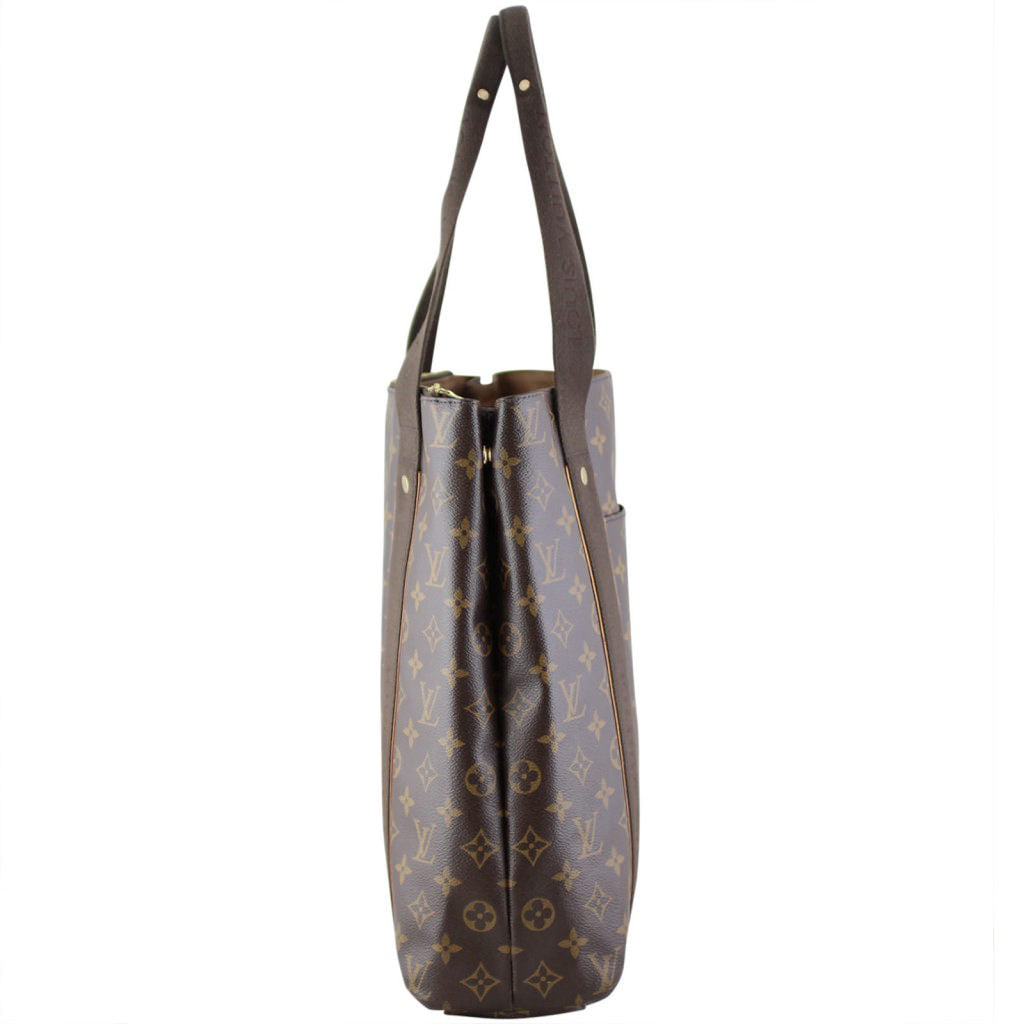 Louis Vuitton Beaubourg Tote Monogram side back