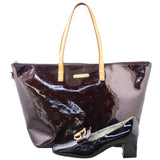 Louis Vuitton Bellevue GM Monogram Vernis Shoe