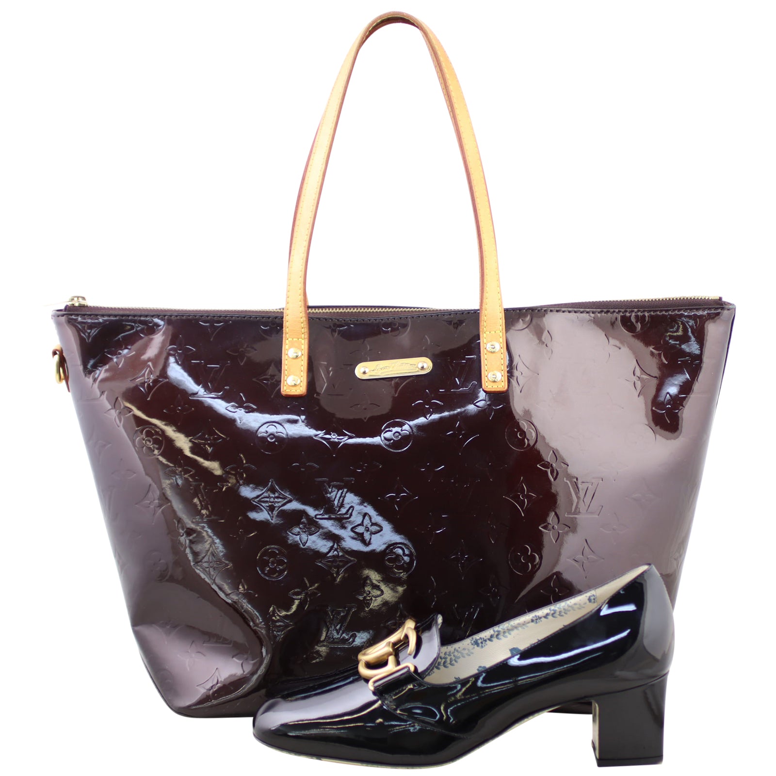 Louis Vuitton Bellevue GM Monogram Vernis Shoe