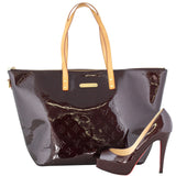 Louis Vuitton Bellevue GM Monogram Vernis Scale