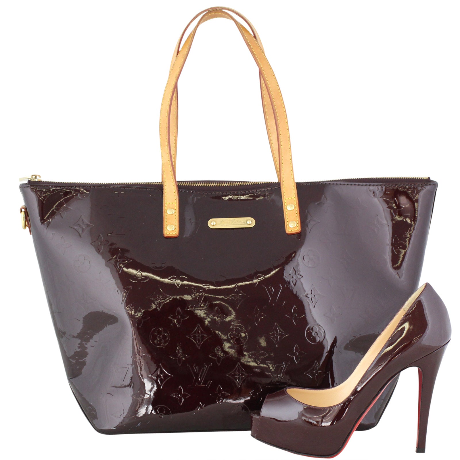 Louis Vuitton Bellevue GM Monogram Vernis Scale