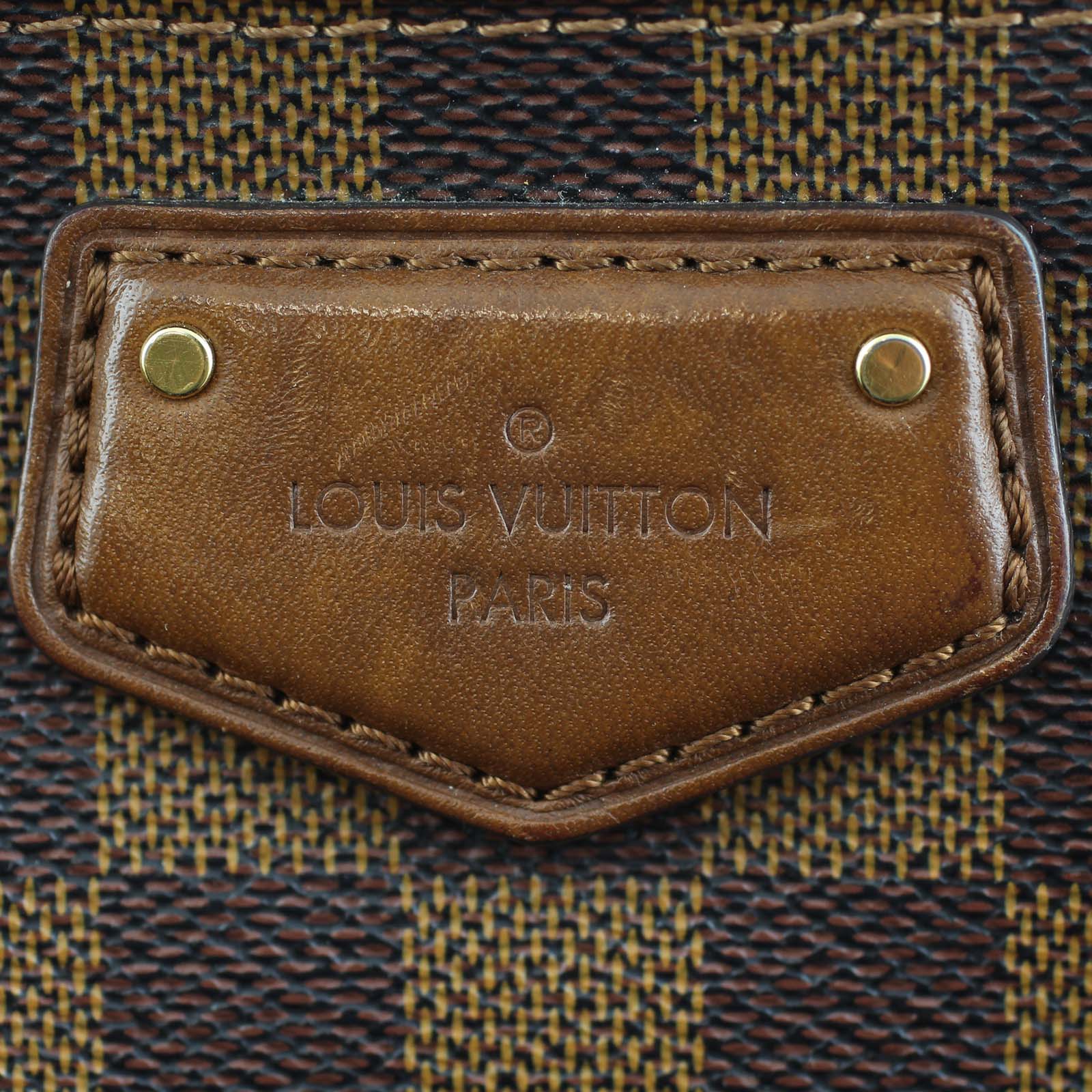 Louis Vuitton Belmont Damier Ebene Stamp