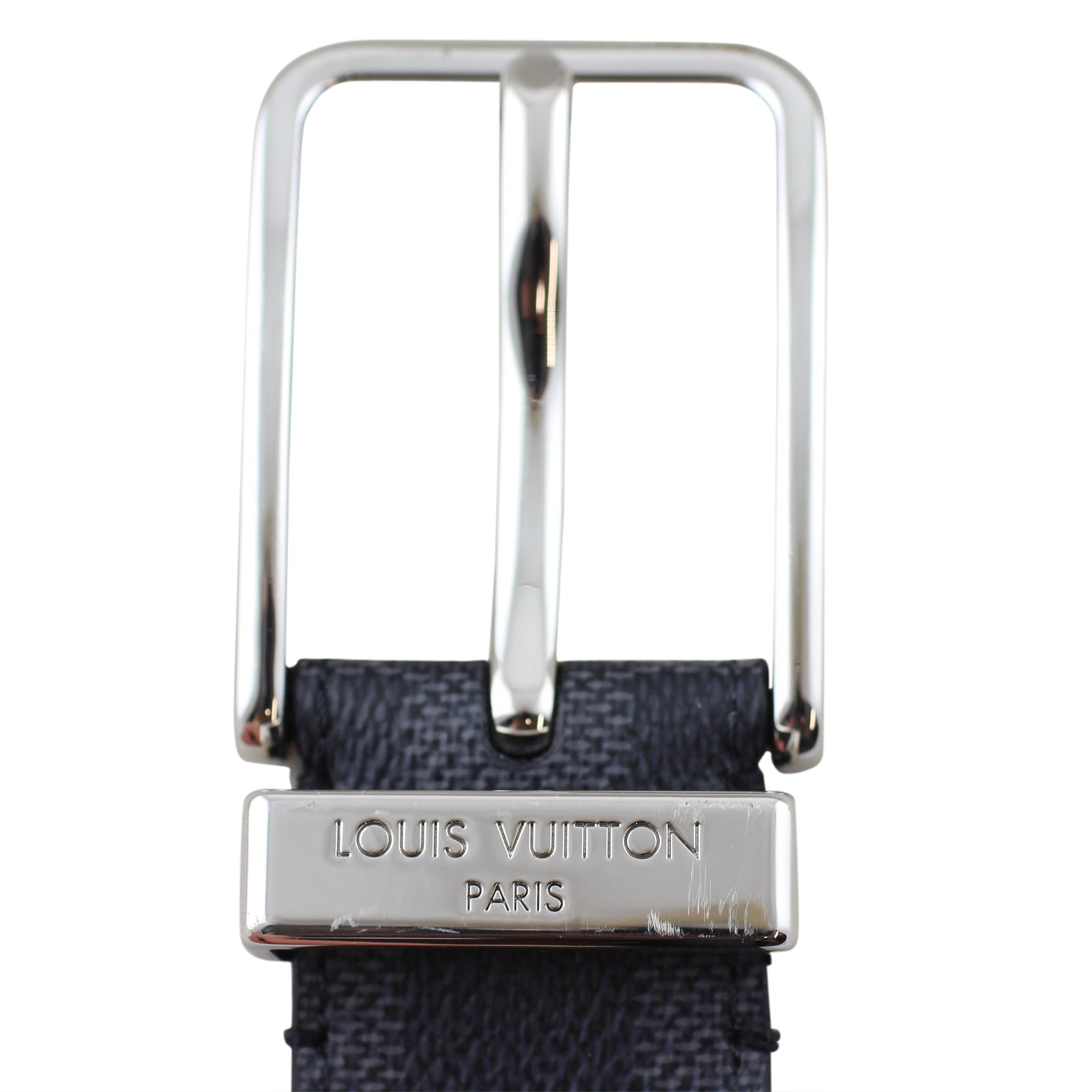 Louis Vuitton Pont Neuf Graphite Belt Buckle