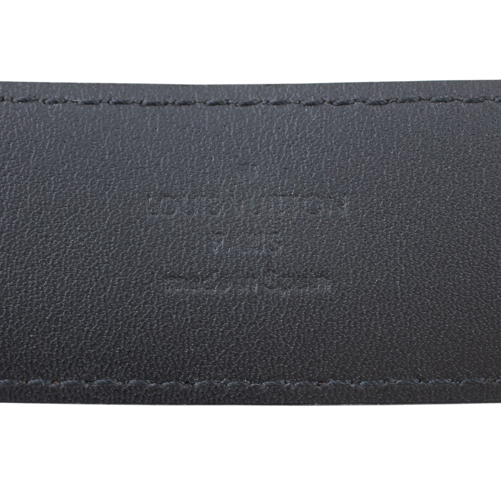 Louis Vuitton Pont Neuf Graphite Belt Stamp