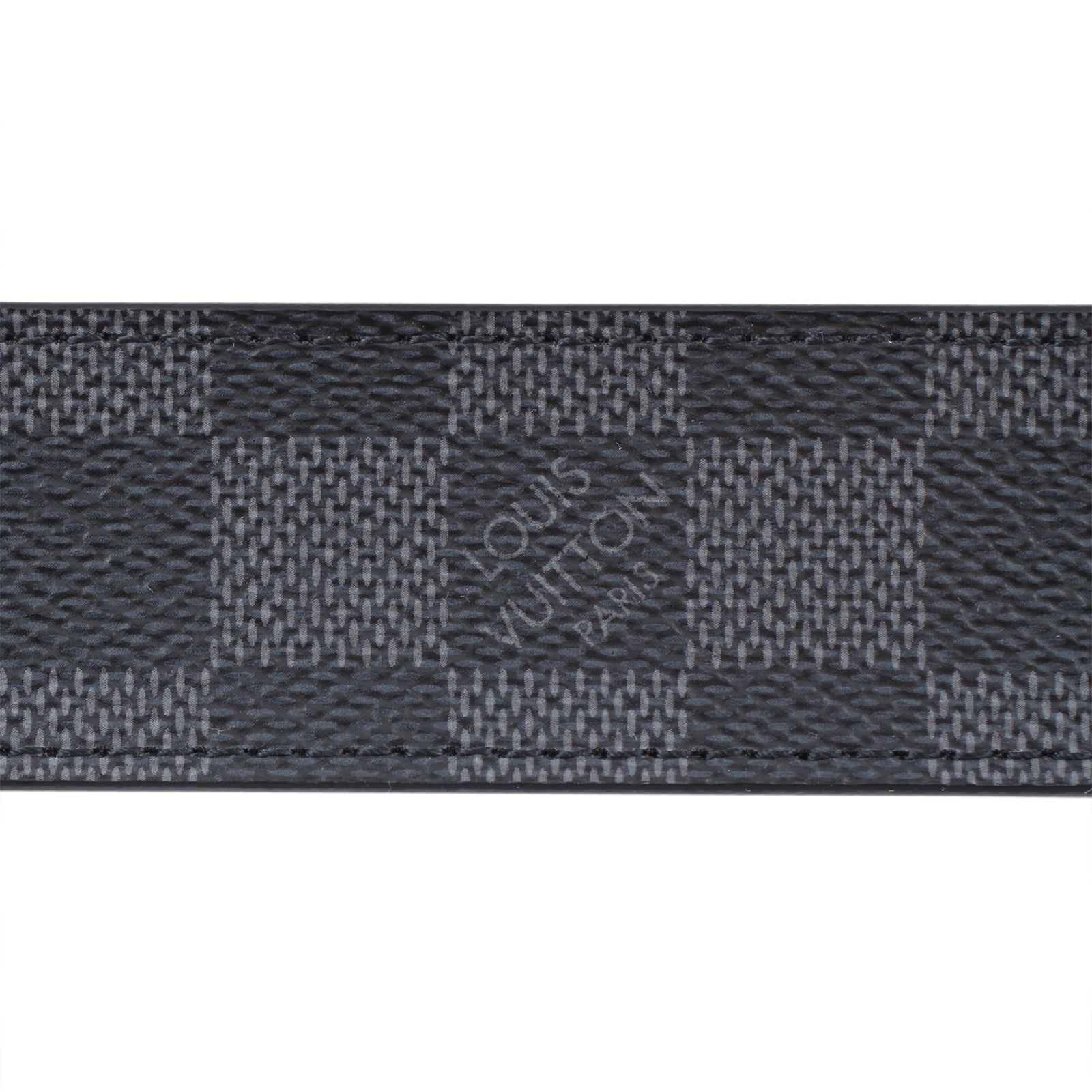 Louis Vuitton Pont Neuf Graphite Belt Strap