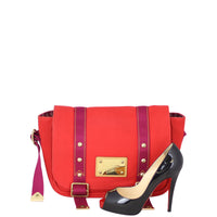 Louis Vuitton Besace PM Antigua Canvas Bag Scale