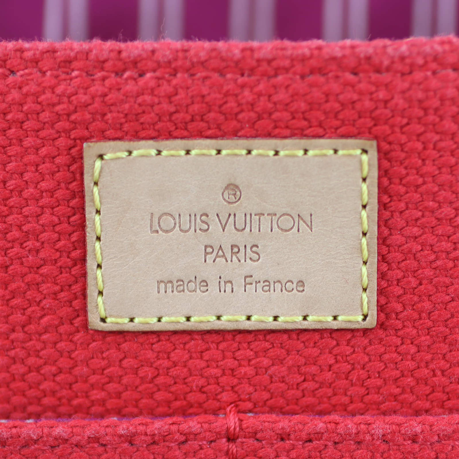 Louis Vuitton Besace PM Antigua Canvas Bag Stamp