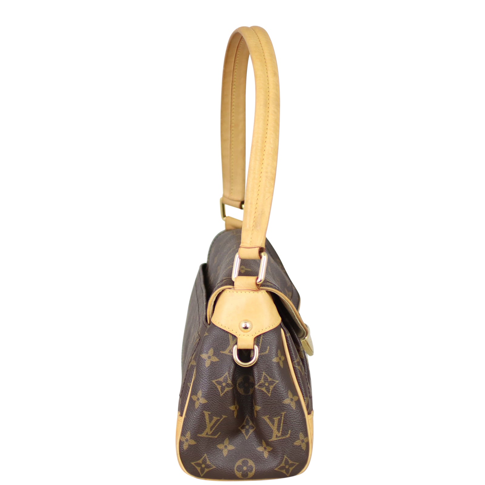 Louis Vuitton Beverly MM Monogram Side
