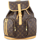 Louis Vuitton Bosphore Backpack Monogram Front