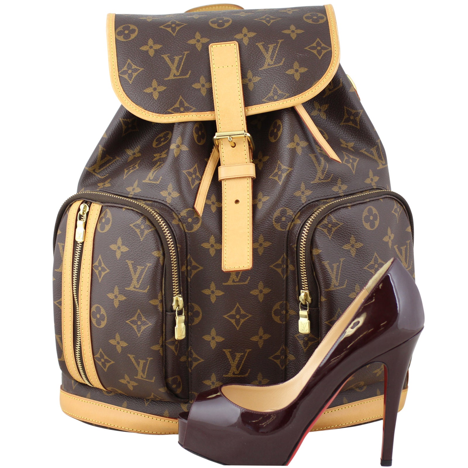 Louis Vuitton Bosphore Backpack Monogram Scale