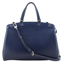 Louis Vuitton Brea MM Epi Indigo front strap