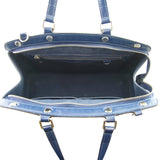 Louis Vuitton Brea MM Epi Indigo interior