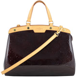 Louis Vuitton Brea MM Vernis Amarante Front Strap