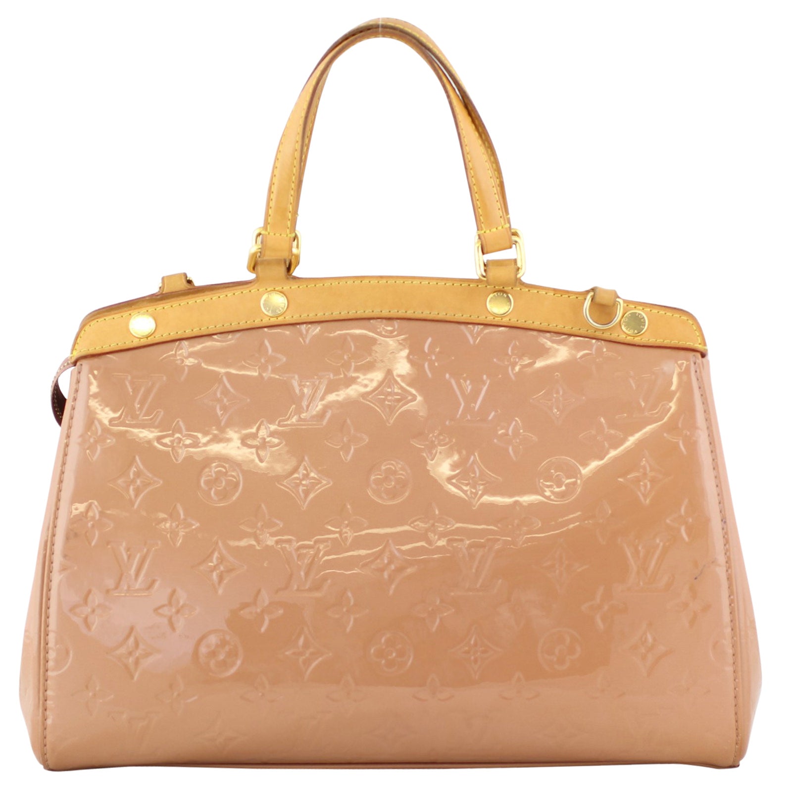 Louis Vuitton Brea MM Monogram Vernis back