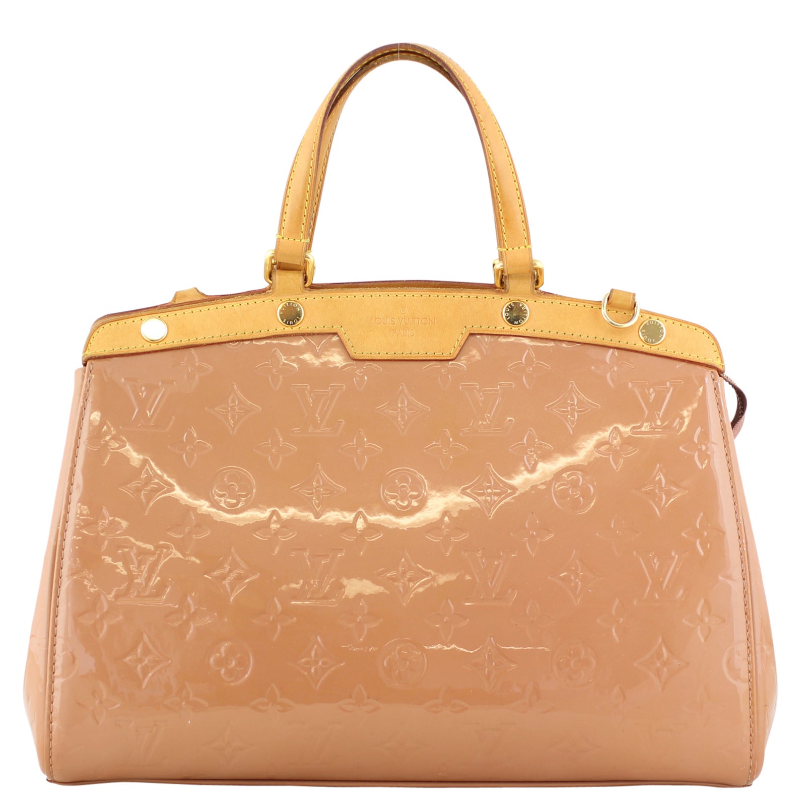 Louis Vuitton Brea MM Monogram Vernis front