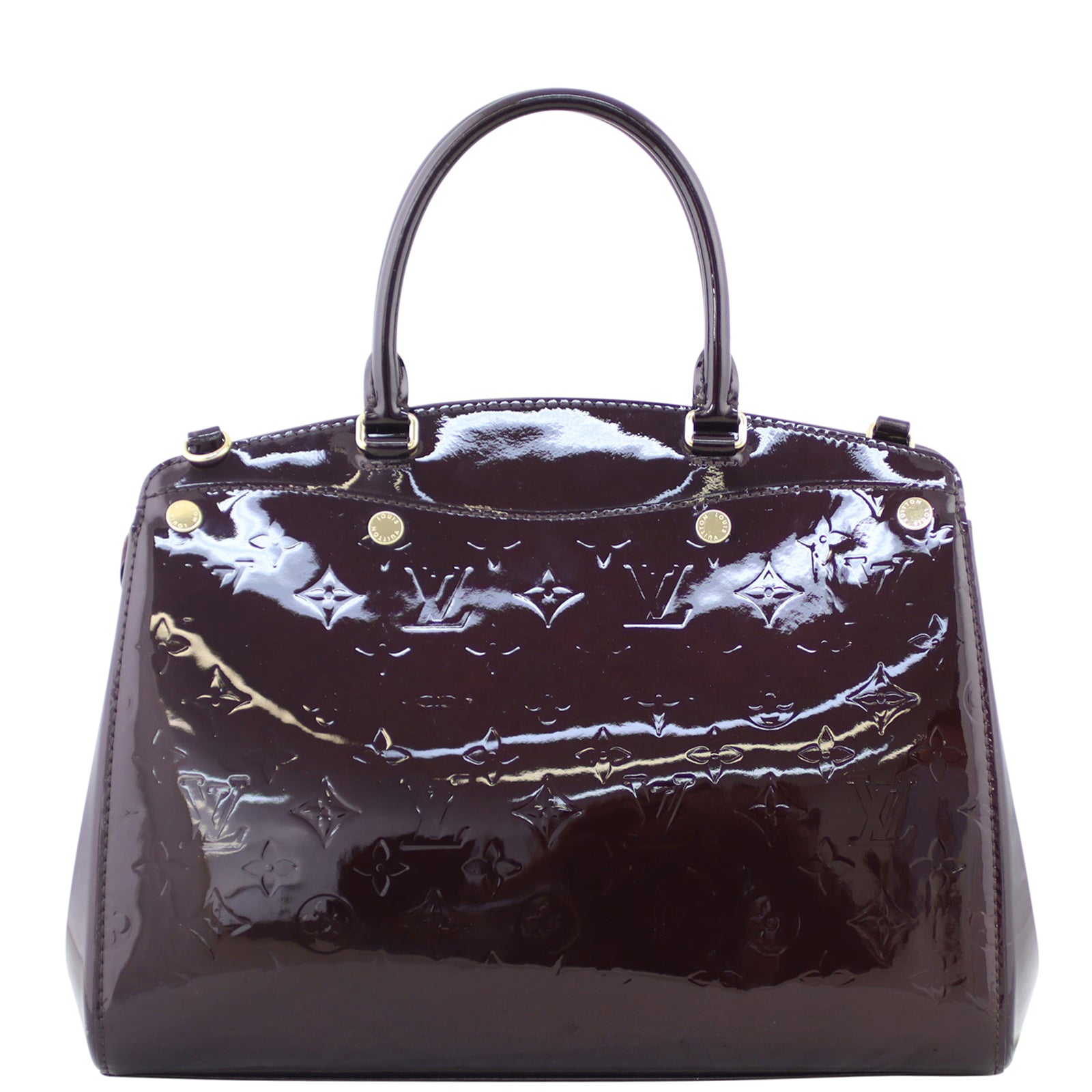 Louis Vuitton Brea MM Monogram Vernis