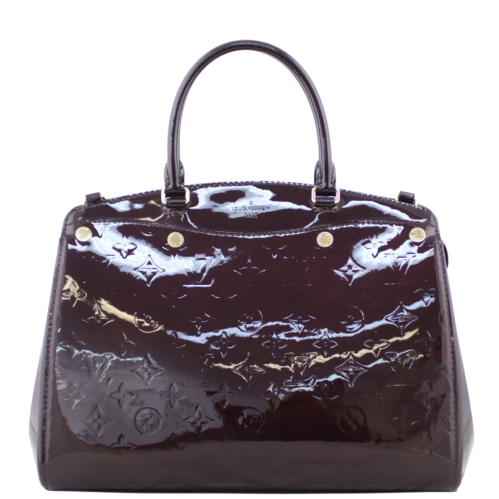 Louis Vuitton Brea MM Monogram Vernis