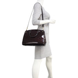 Louis Vuitton Brea MM Monogram Vernis