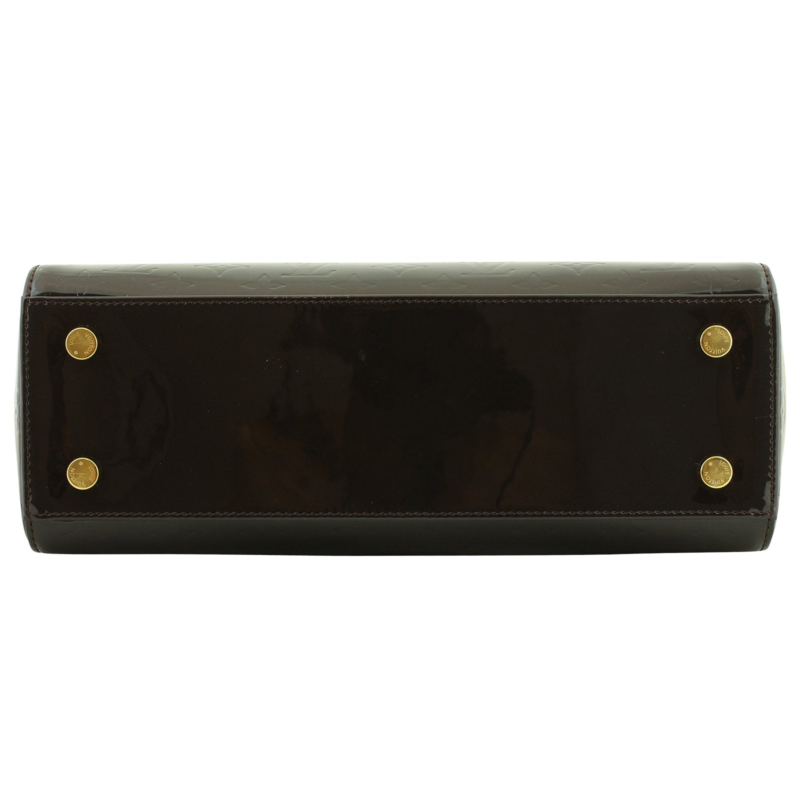 Louis Vuitton Brea Vernis MM Bottom
