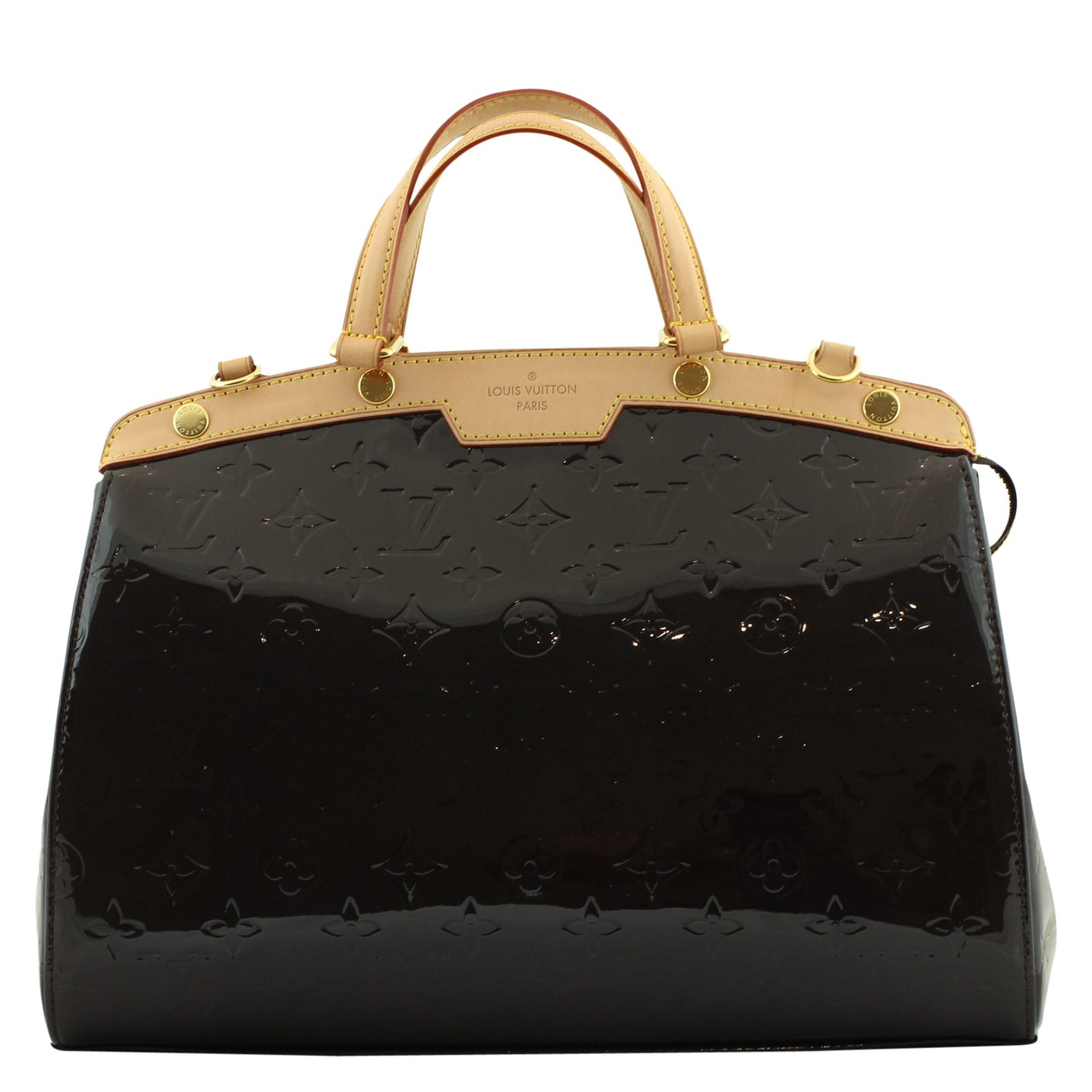 Louis Vuitton Brea Vernis MM Front