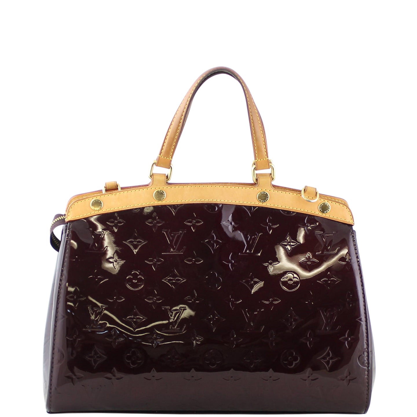 Louis Vuitton Brea MM Monogram Vernis Back