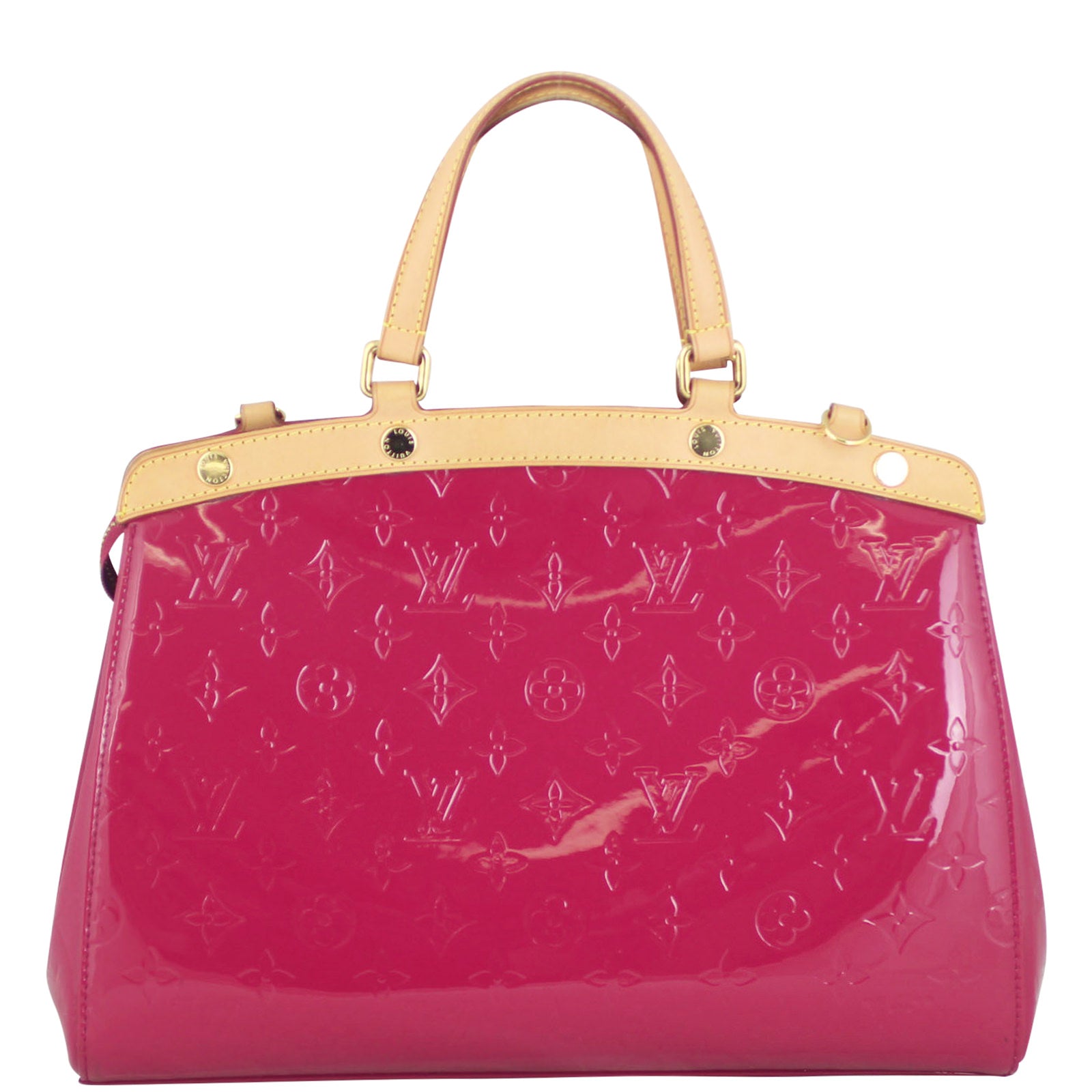 Louis Vuitton Brea MM Monogram Vernis back