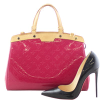 Louis Vuitton Brea MM Monogram Vernis Scale