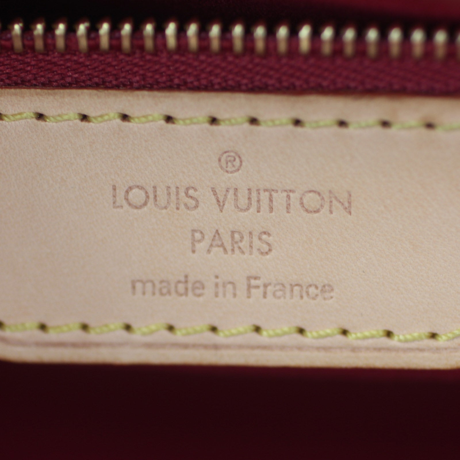 Louis Vuitton Brea MM Monogram Vernis Stamp