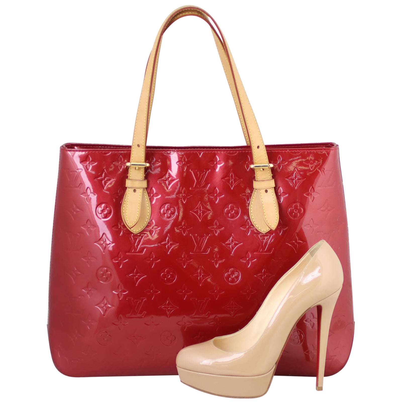 Louis Vuitton Brentwood Monogram Vernis Shoe