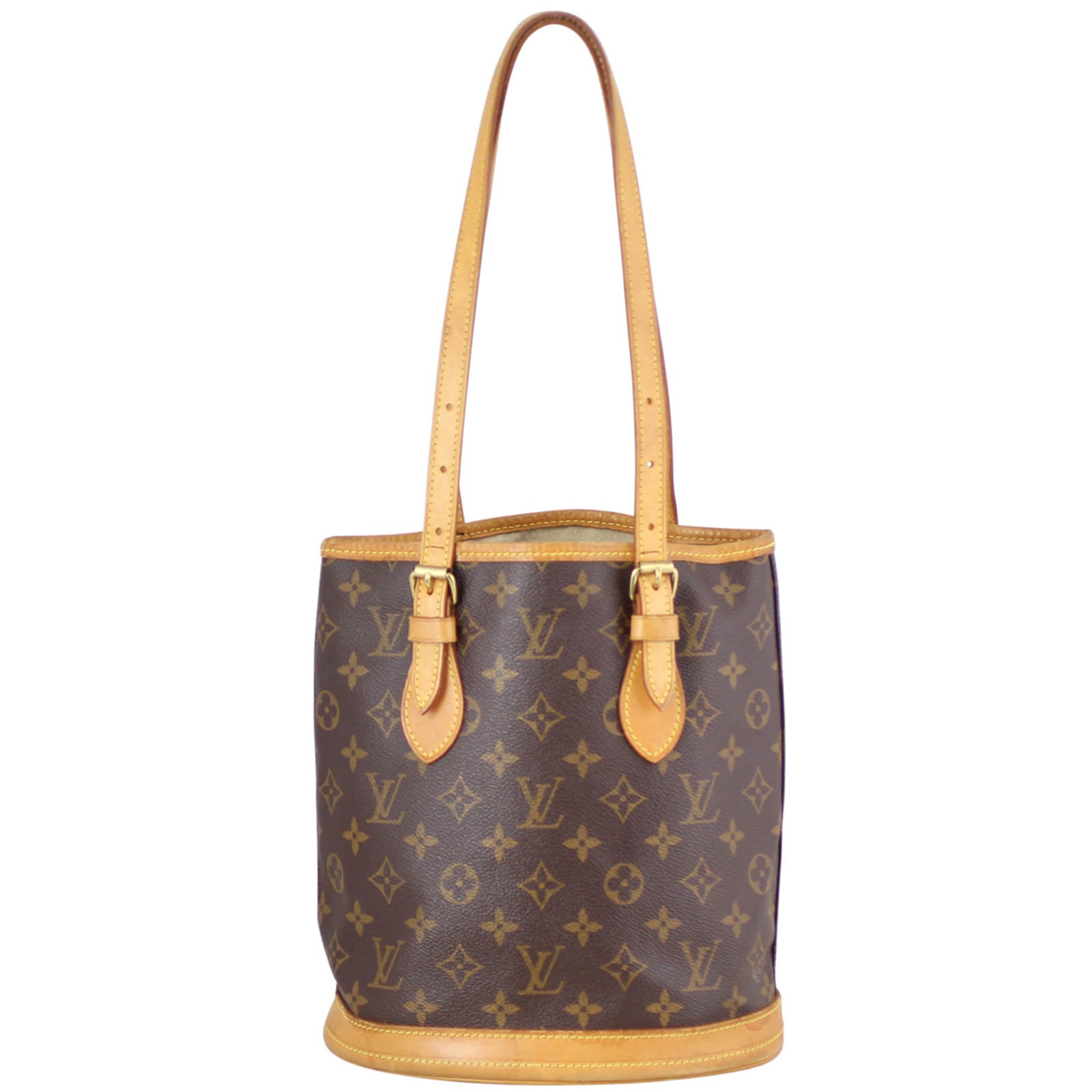 Louis Vuitton Bucket Bag Monogram Back