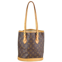 Louis Vuitton Bucket Bag Monogram Front