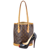Louis Vuitton Bucket Bag Monogram Scale