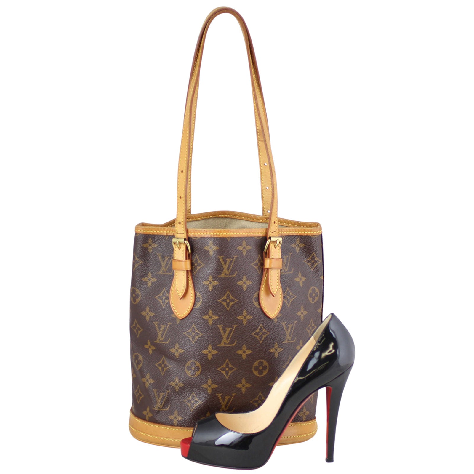 Louis Vuitton Bucket Bag Monogram Scale