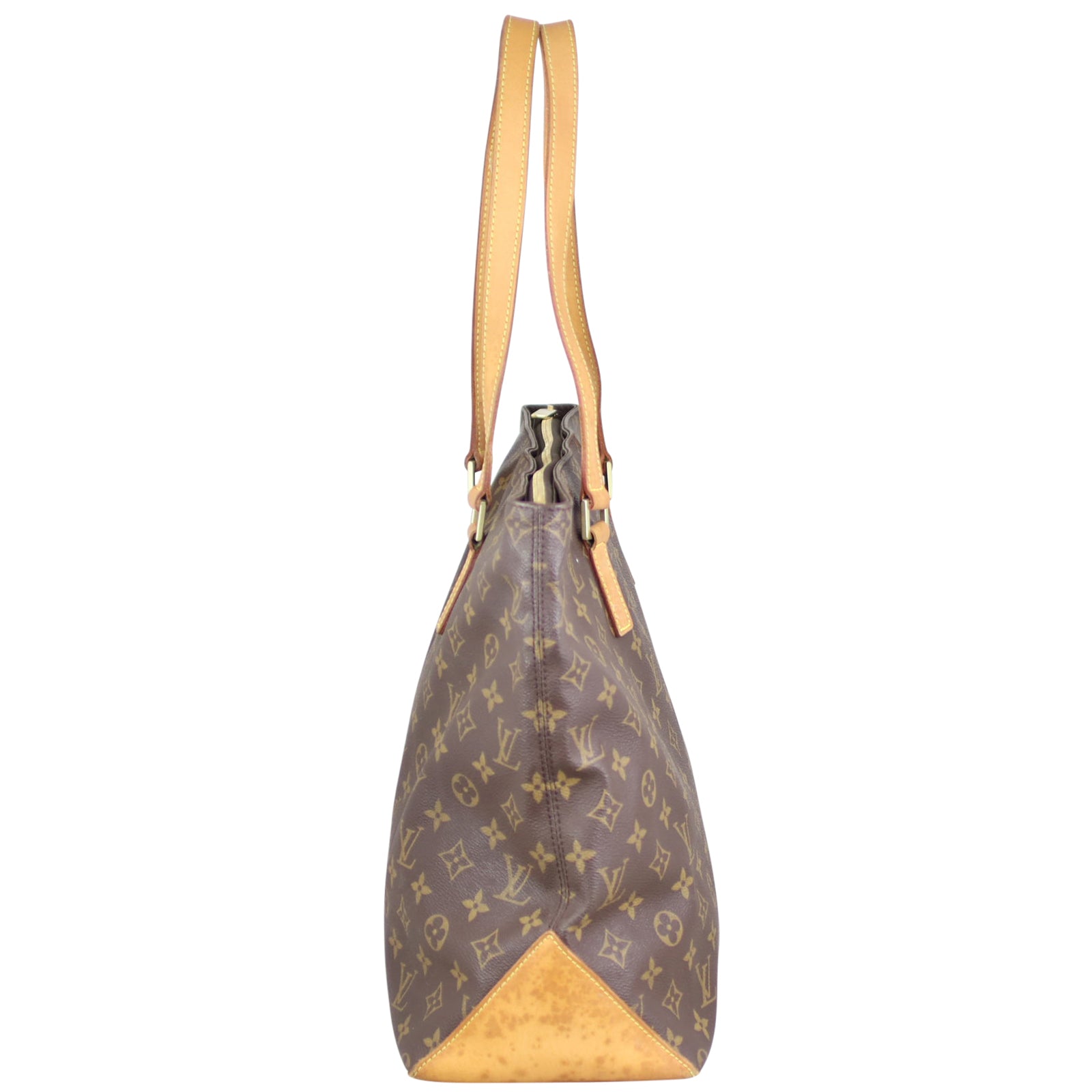 Louis Vuitton Cabas Mezzo Monogram Side