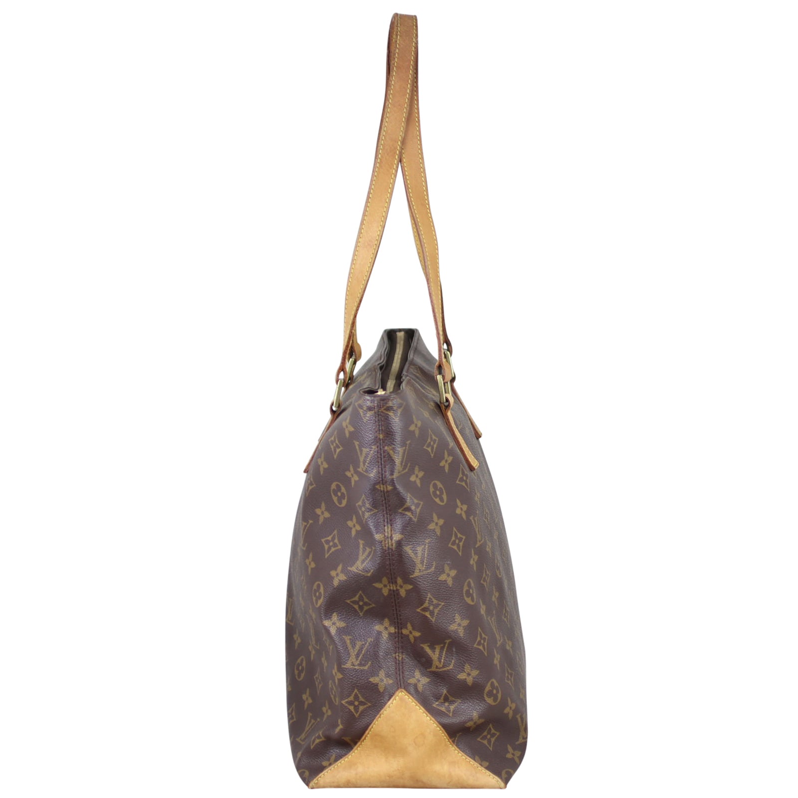 Louis Vuitton Cabas Mezzo Monogram Side