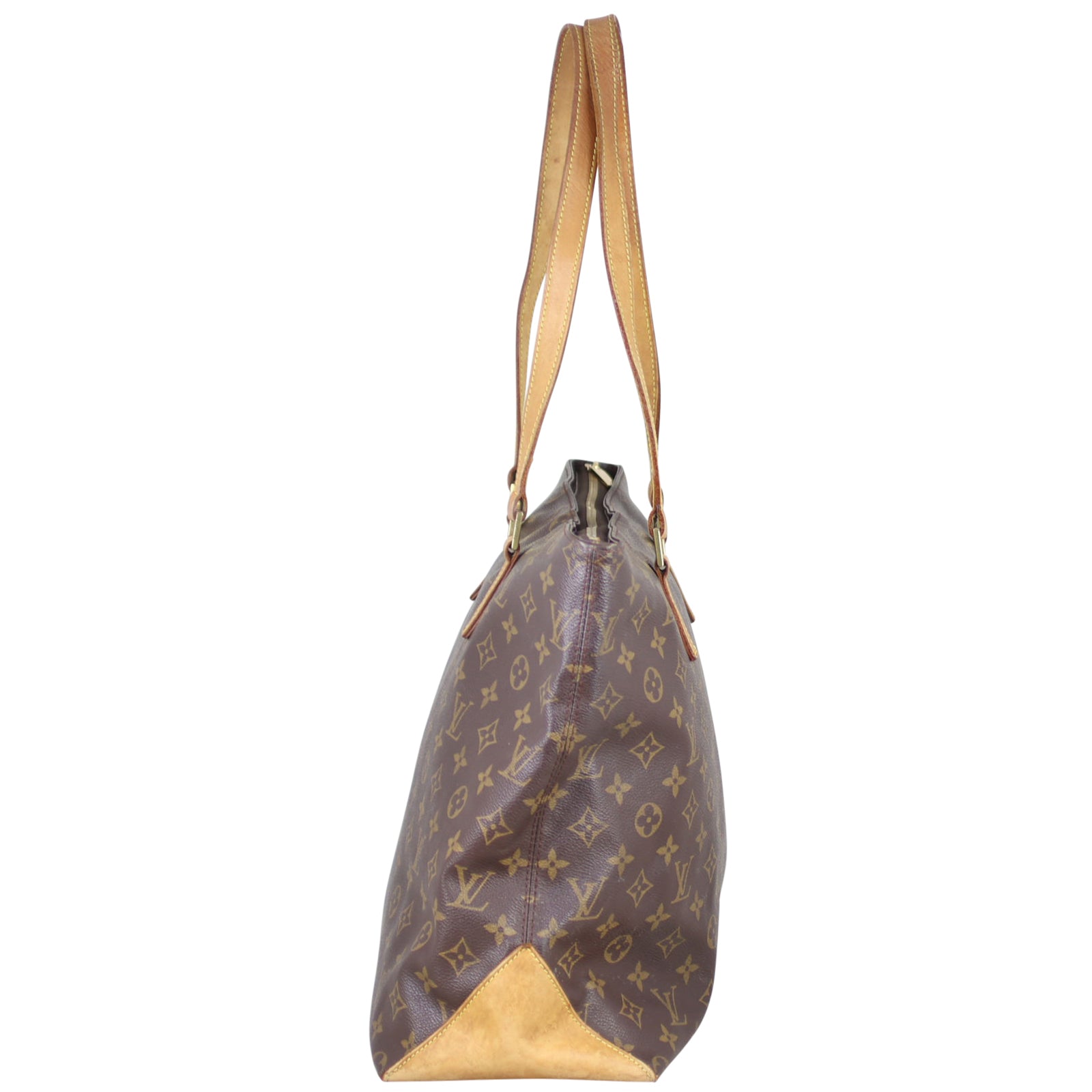 Louis Vuitton Cabas Mezzo Monogram Side