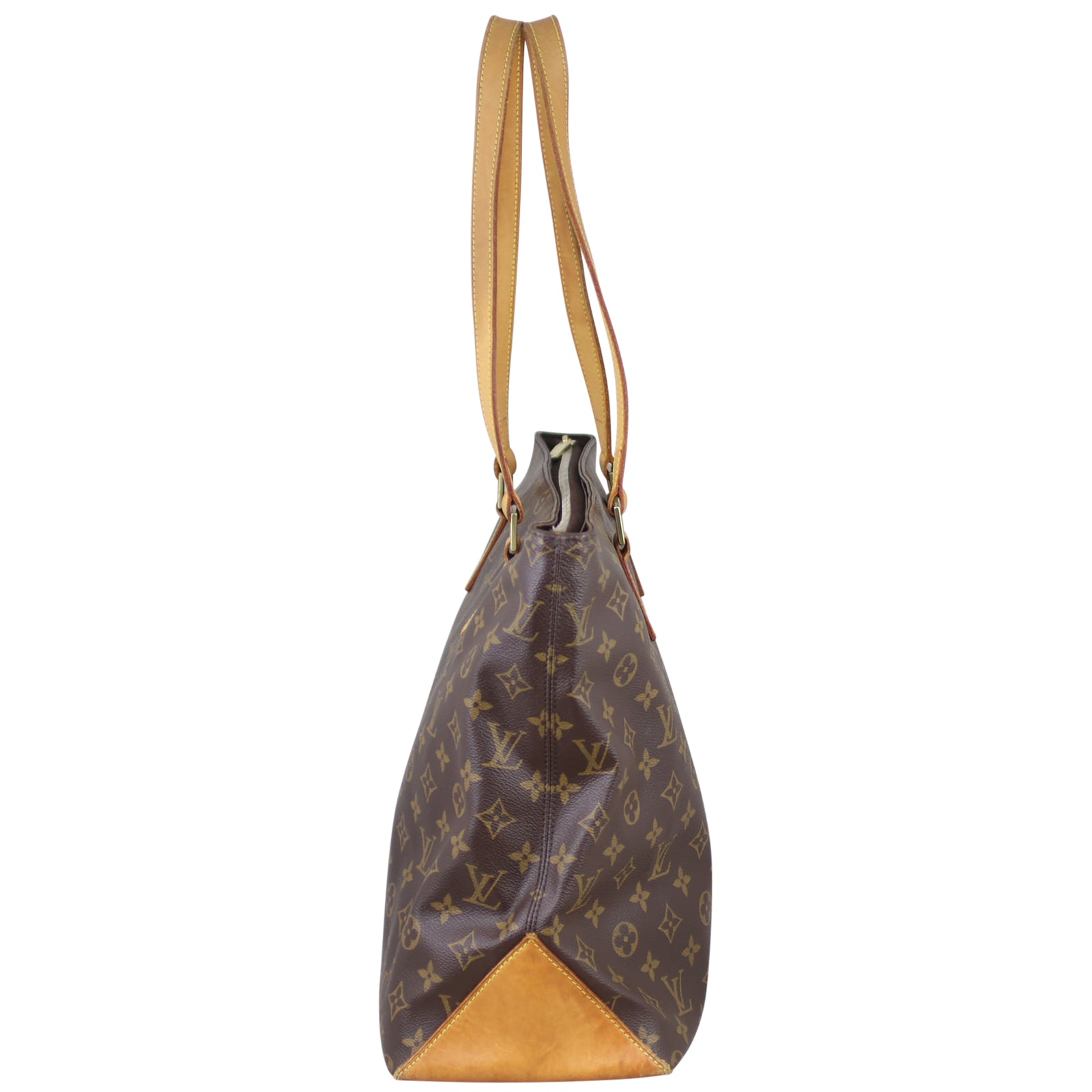 Louis Vuitton Cabas Mezzo Monogram Side