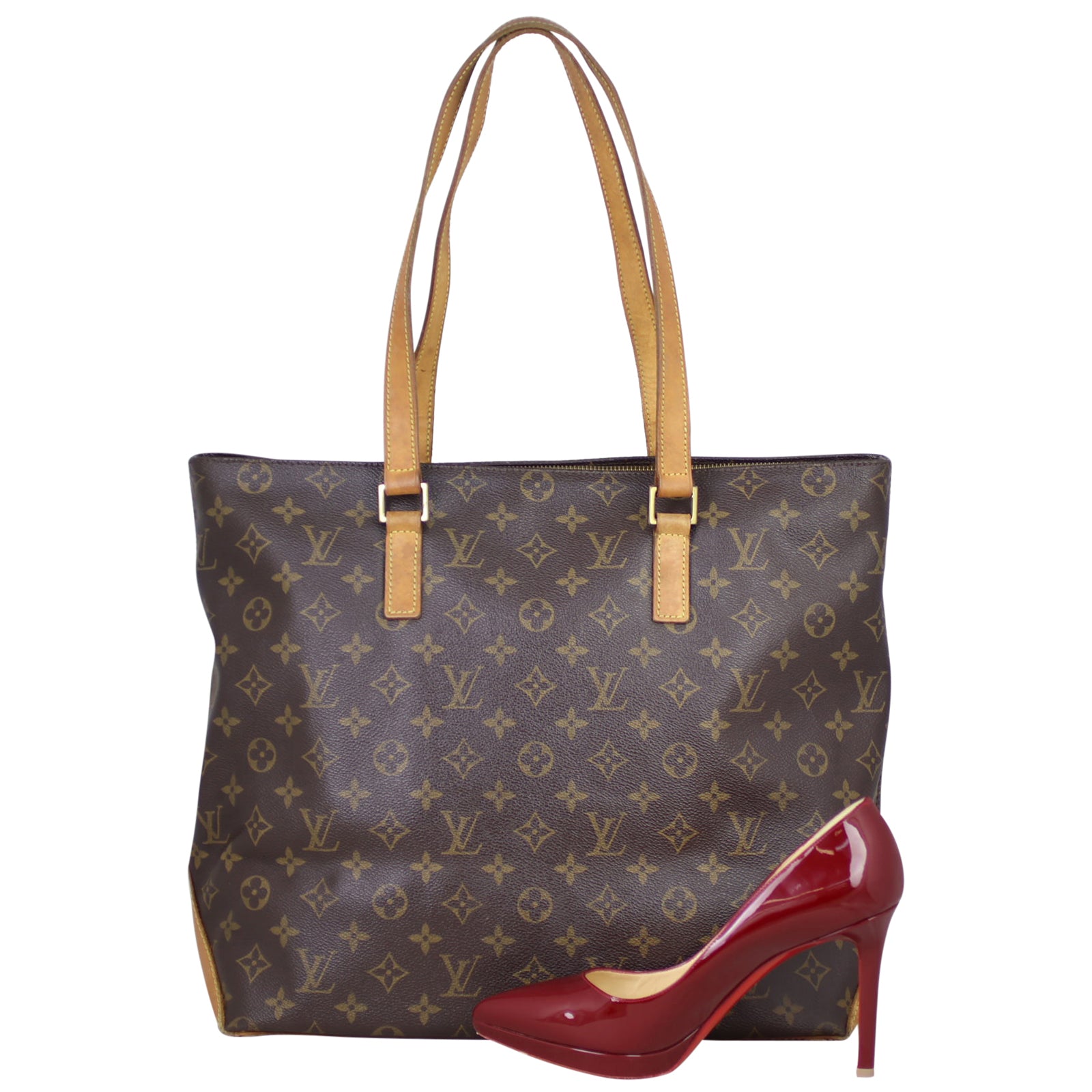 Louis Vuitton Cabas Mezzo Monogram Shoe