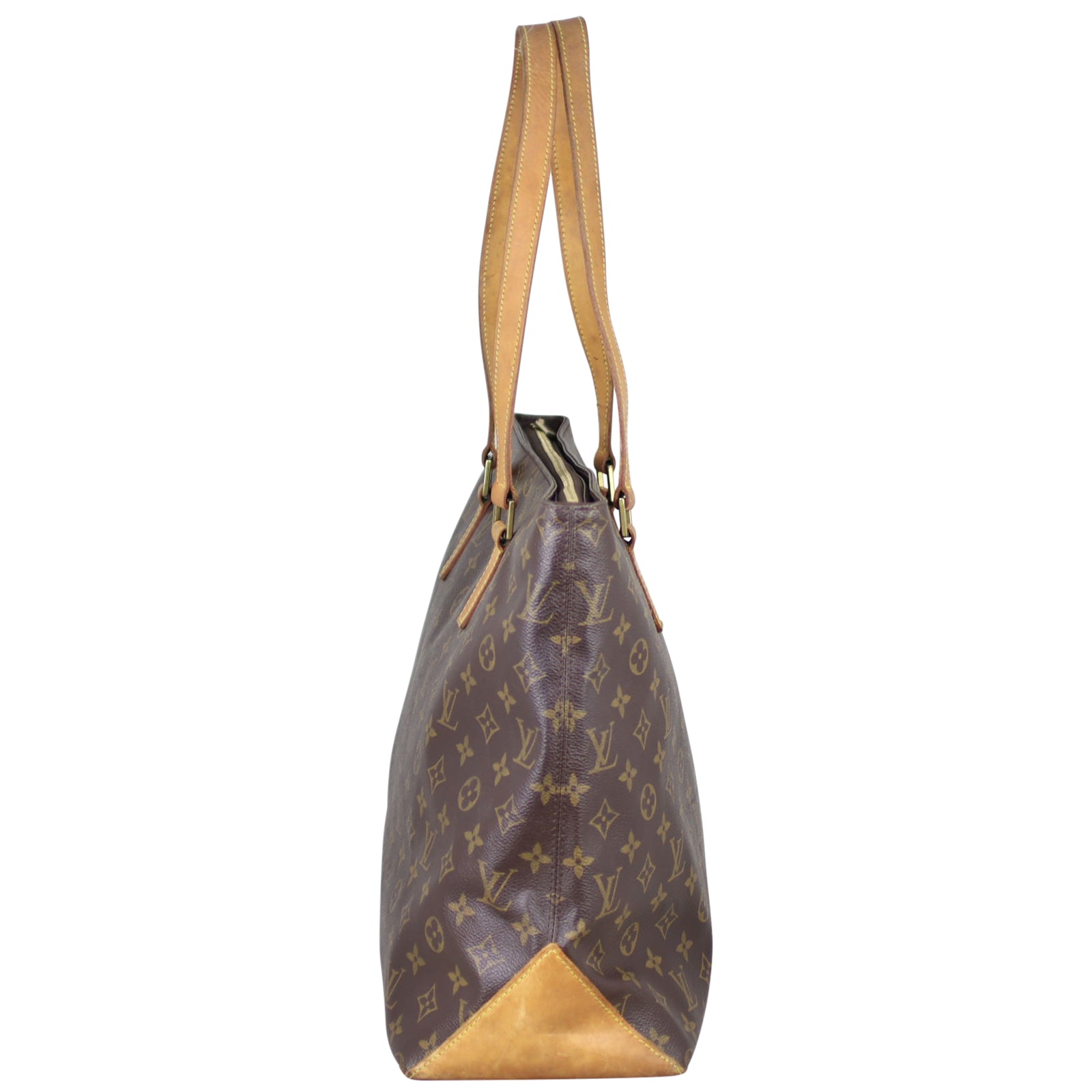 Louis Vuitton Cabas Mezzo Monogram Side