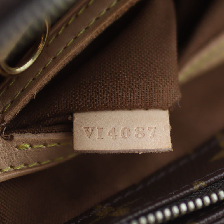 Louis Vuitton Cabas Piano Monogram Date code